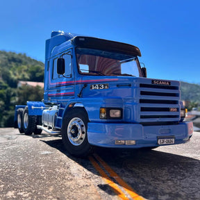 Miniatura Scania T143H Azul – Escala 1/24